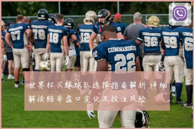 世界杯买球球队选择指南解析 详细解读赔率盘口变化及投注风险